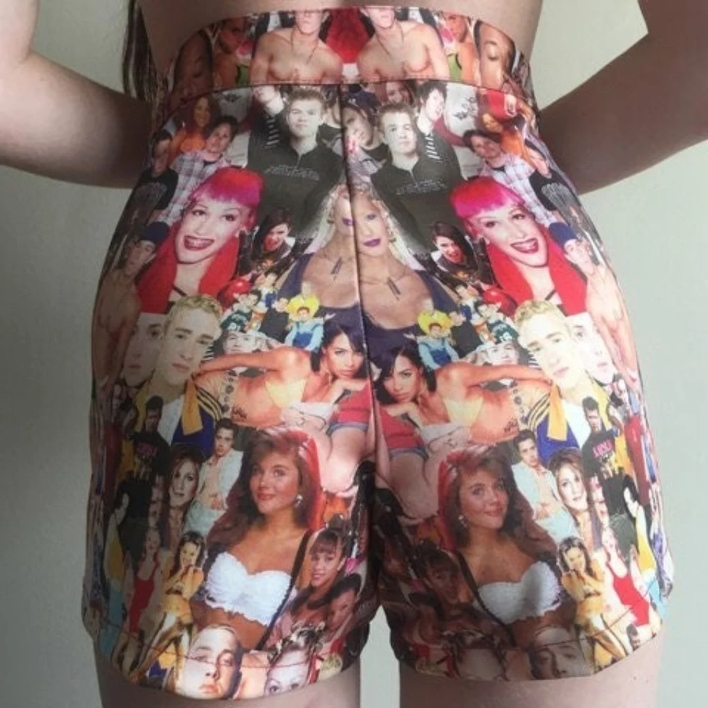 Omighty 90’s Celebs Shorts